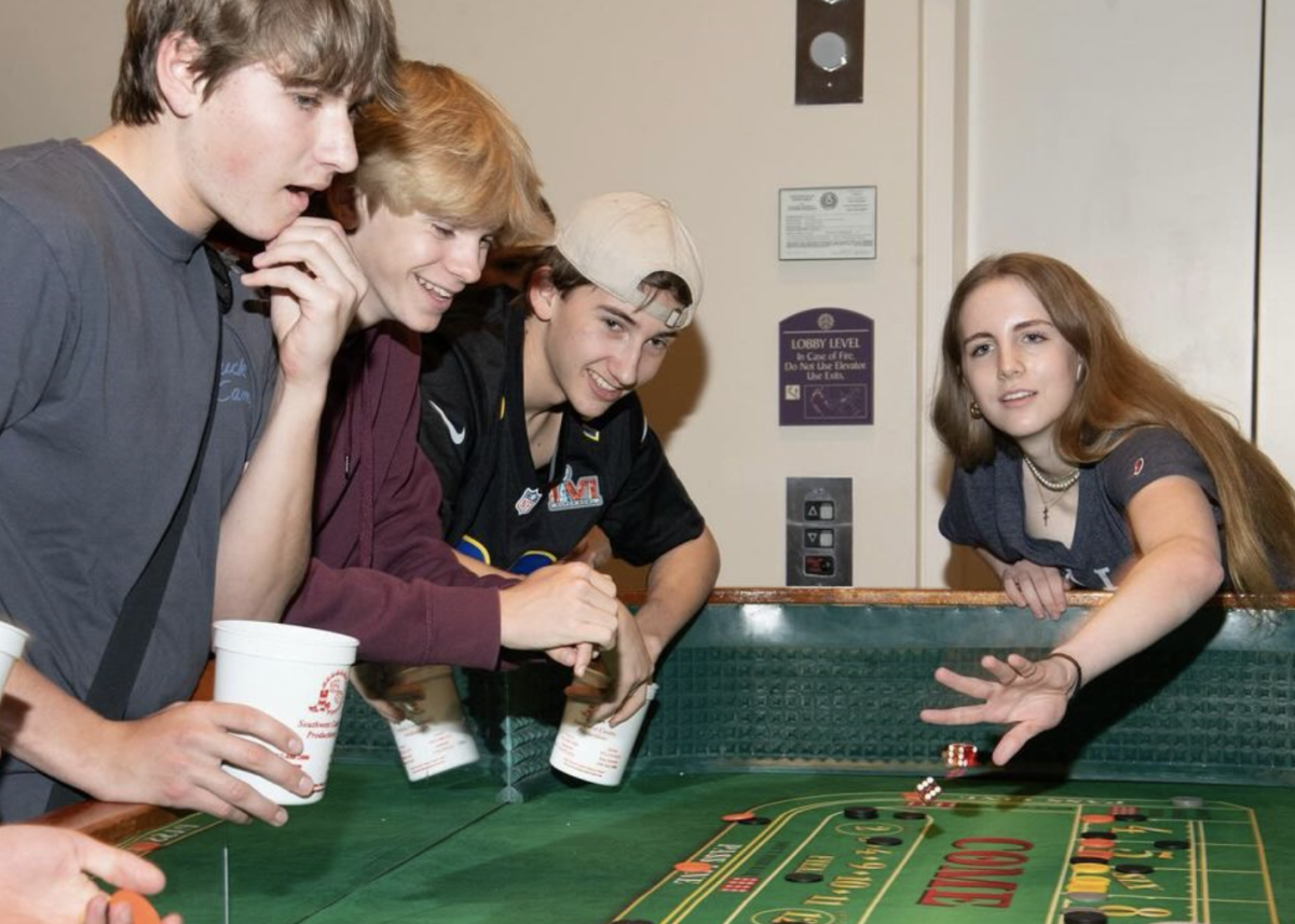 The party for underclassmen is their alternative to prom. This year, students enjoyed casino games.